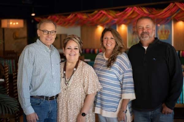 From left: Gary and Belinda Sipp and Stacey and Greg Jorden own Kokomo’s. (Photos courtesy Belinda Sipp)