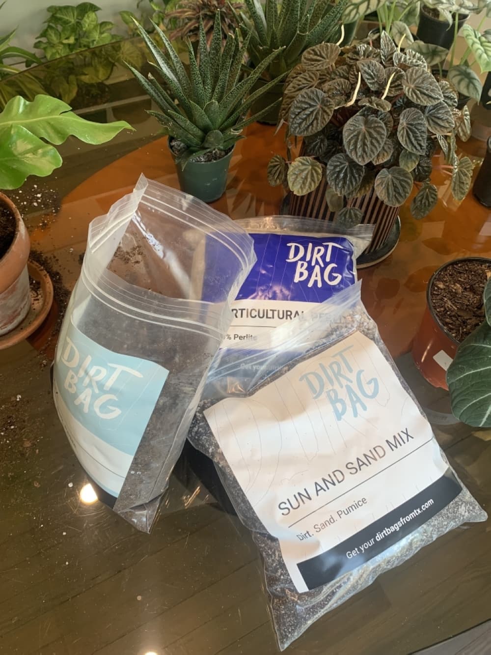 Dirt Bag’s soil is made in-house.