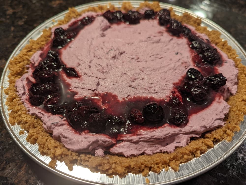 Blueberry cream pie (Courtesy The Pie Dish)
