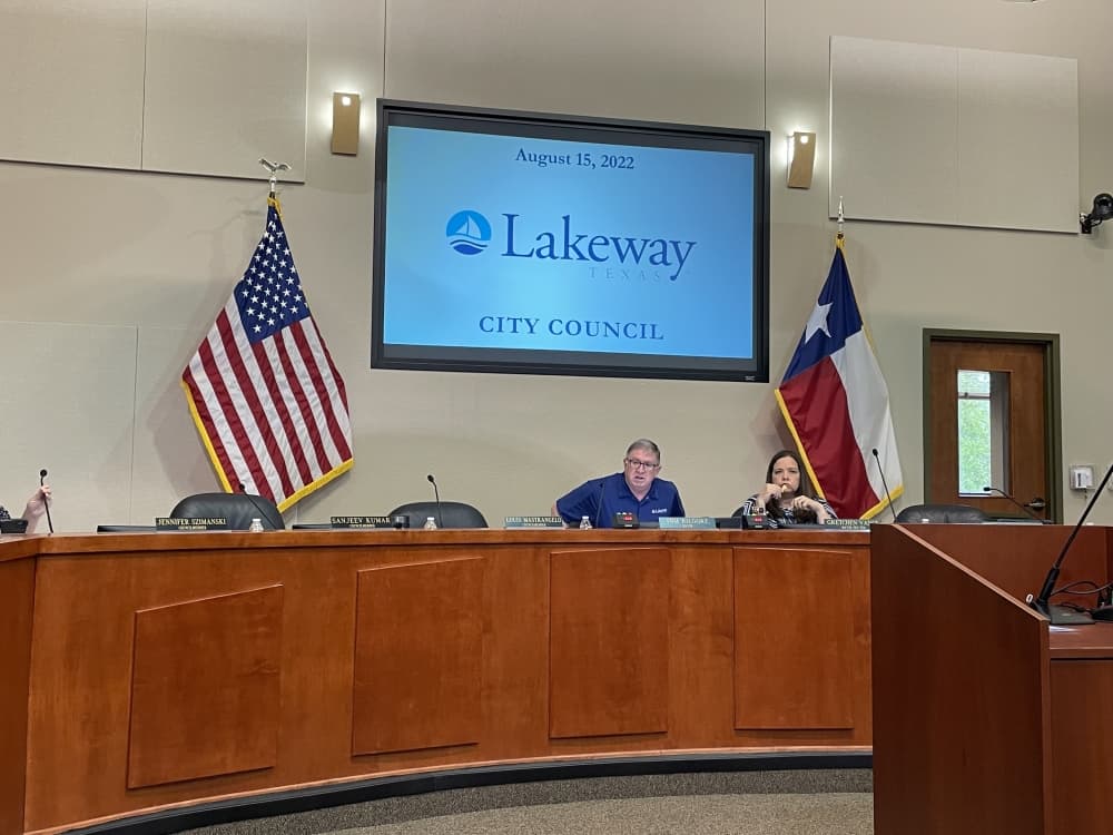 Lakeway City Council will change their meeting times to 6 p.m. this fall