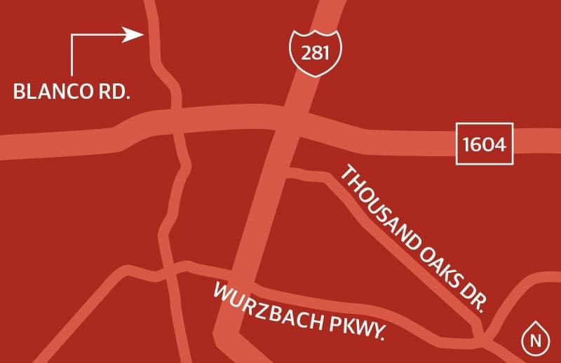 Homestead Handcrafts is located at 21518 Blanco Road, San Antonio, and 4536 Thousand Oaks Drive, San Antonio.