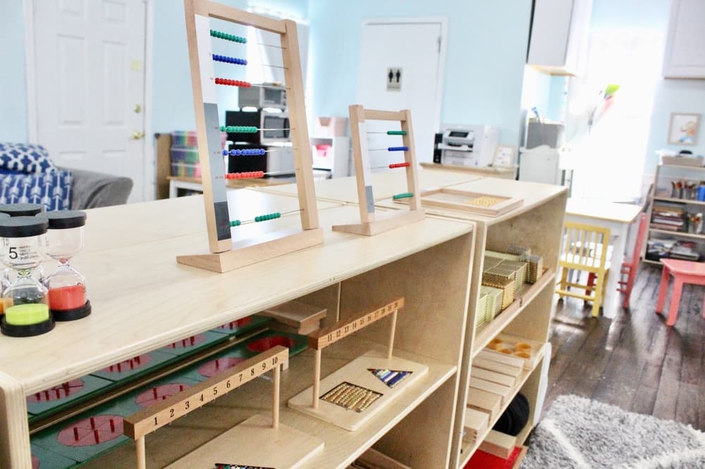 The school offers classes that are a hybrid of at-home and in-class lessons. (Emily Lincke/Community Impact Newspaper)