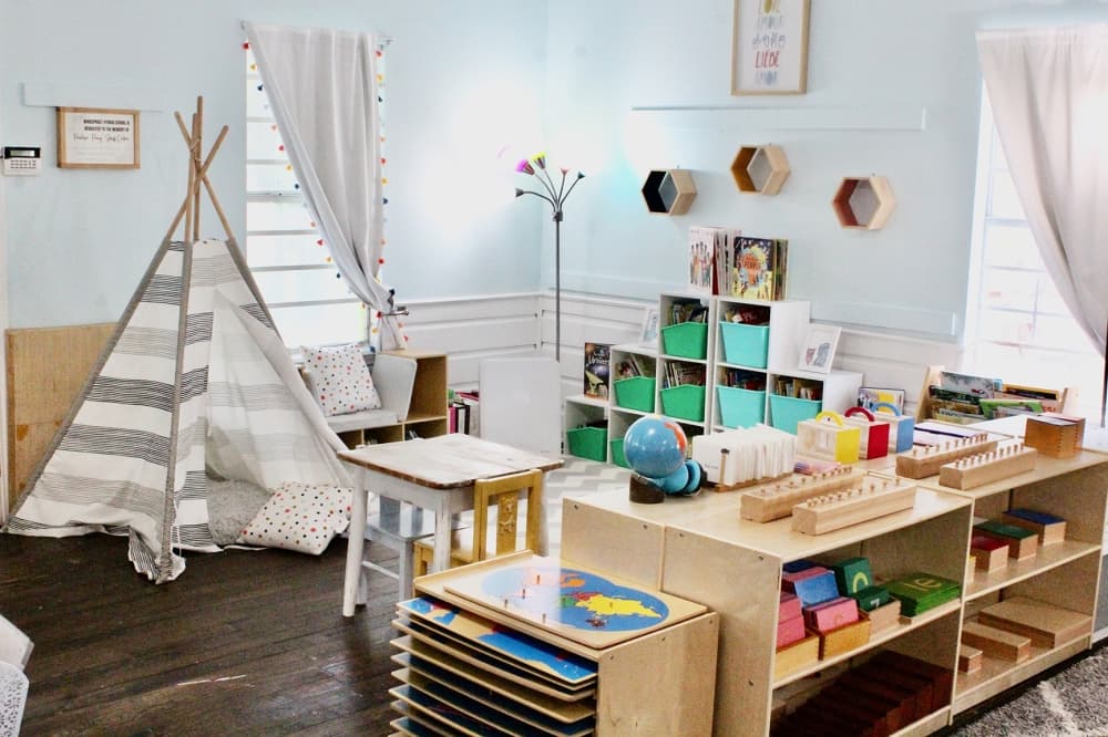 MindSprout Montessori opened in August 2021 and offers classes for students ages 3-9. (Emily Lincke/Community Impact Newspaper)