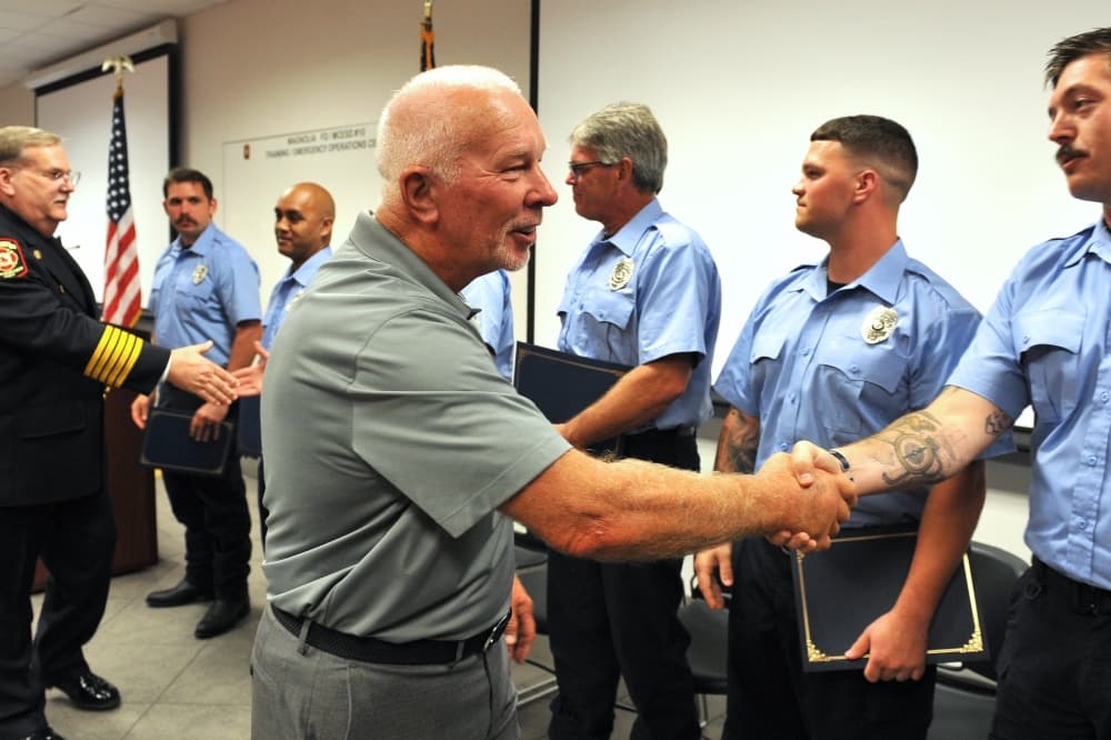 12 new firefighters join Montgomery County ESD 10
