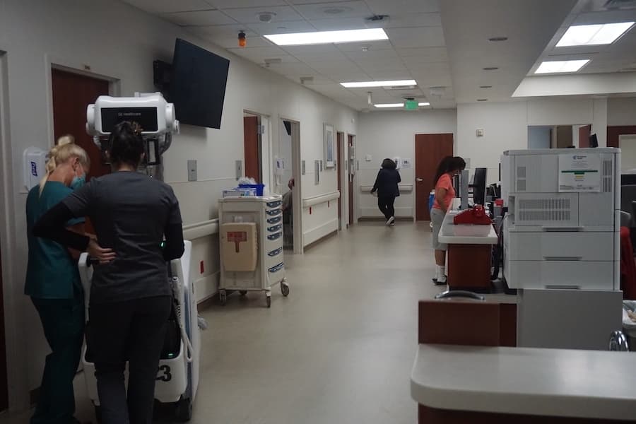The emergency room remained fully operational throughout the expansion and renovation process. (Mikah Boyd/Community Impact Newspaper)
