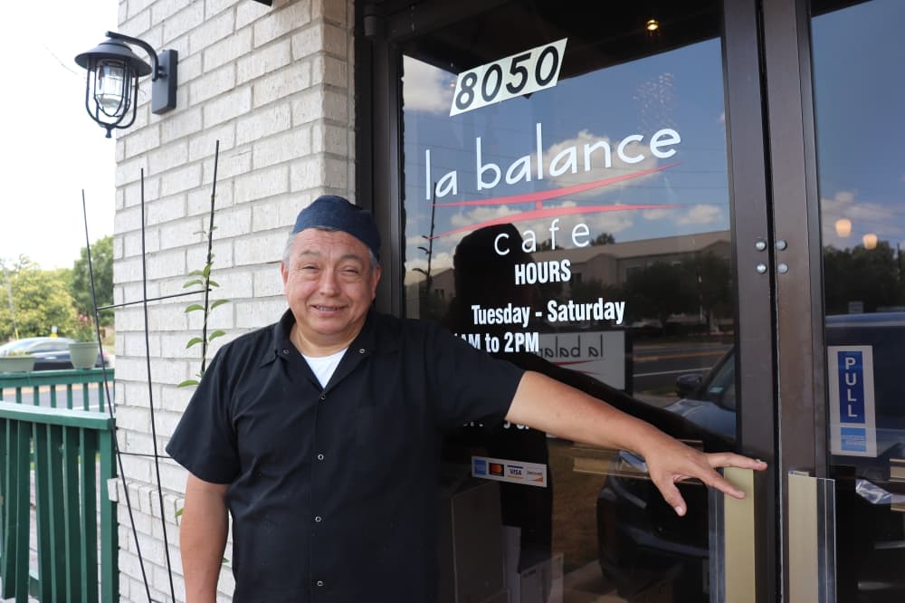 Manuel Atencio opened La Balance Cafe in 2013 in Katy but related to Fulshear in 2018 after Hurricane Harvey. 
