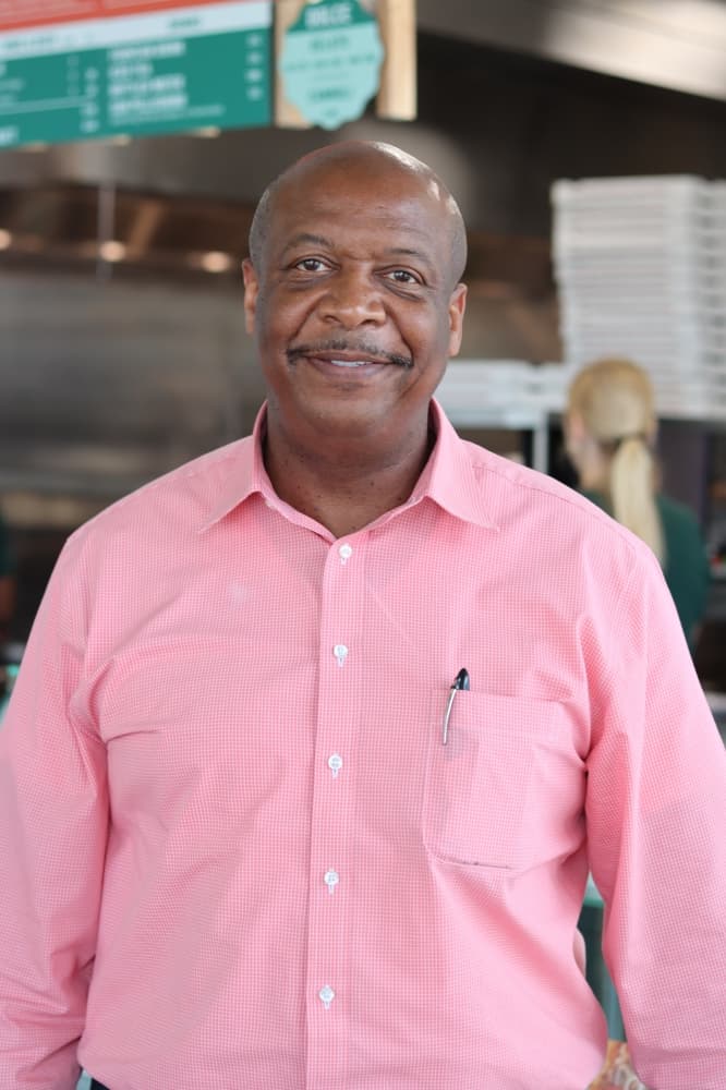 Carlos Smith is the franchise owner of Mici Handcrafted Italian. (Grant Johnson/Community Impact Newspaper)