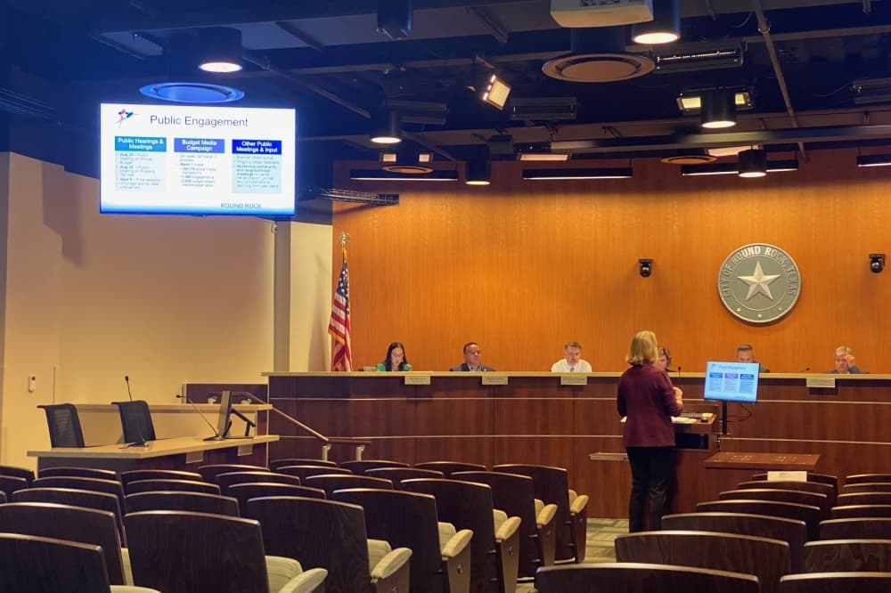 Round Rock City Council ratifies $0.342 tax rate for 2022-23 fiscal year, second reading required
