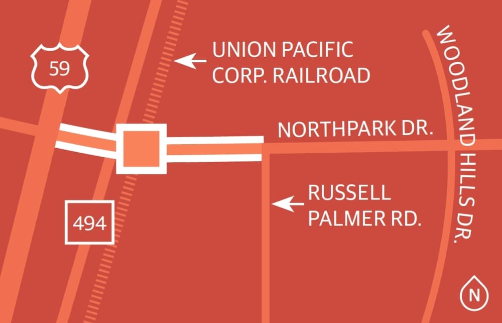 Northpark Drive overpass project goes out for bid