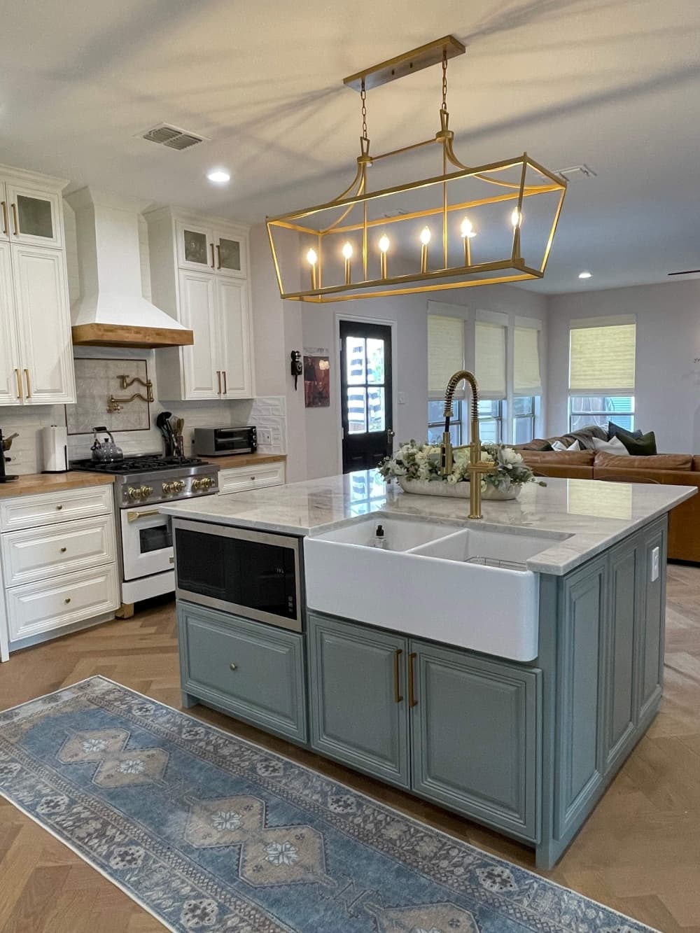 This kitchen was part of a whole home remodel. (Courtesy SLM General Contractors & Roofing)