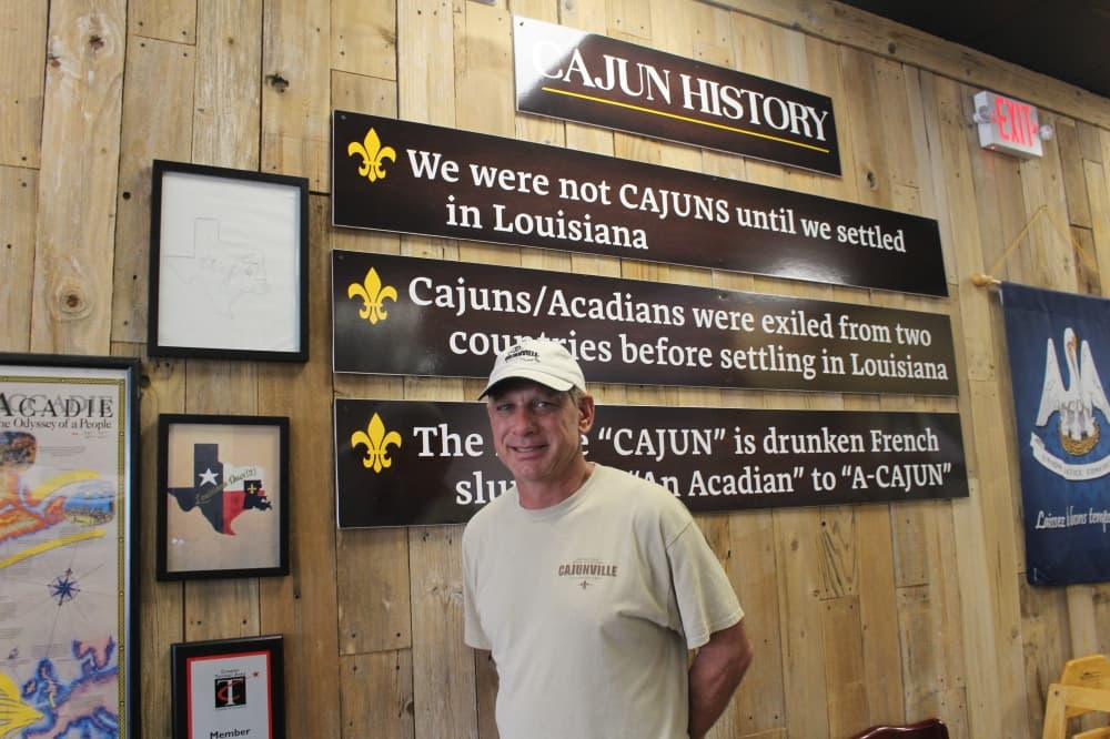 Owner Blake Landry opened Cajunville in February after months of construction delays. (Kayli Thompson/Community Impact Newspaper)