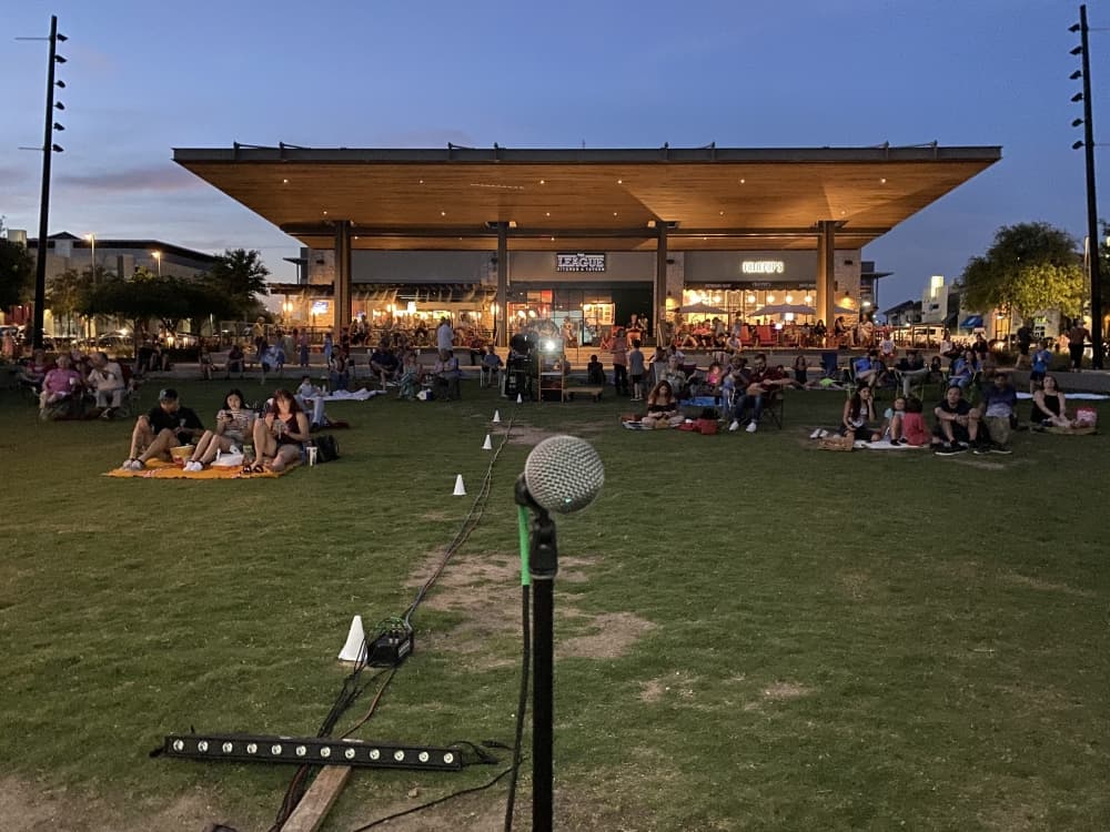 outdoor concert venue
