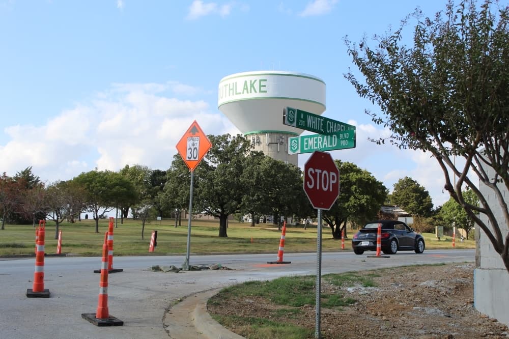 North White Chapel Road widening in Southlake finished