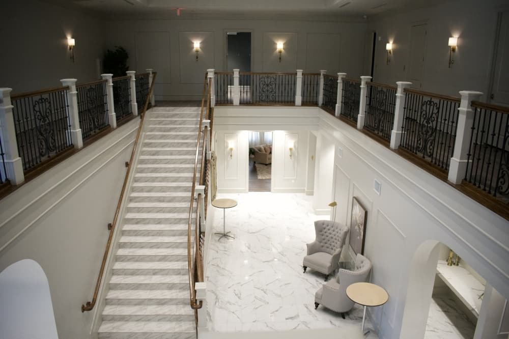 This is the foyer at Montclair.