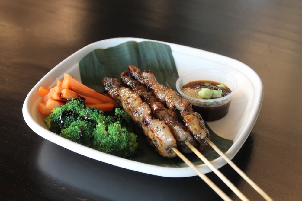 Grilled pork.