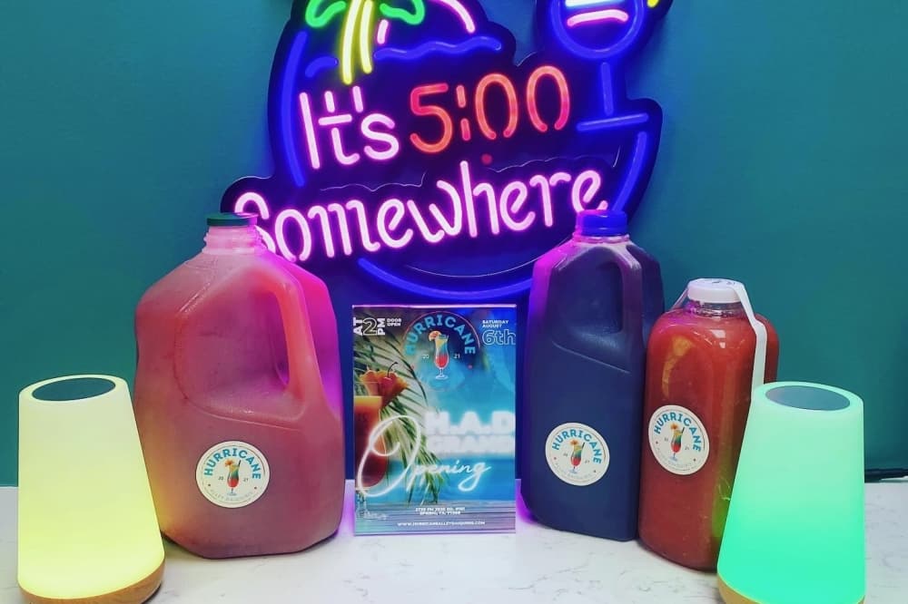 Hurricane Alley Daiquiris now open on FM 2920 in Spring