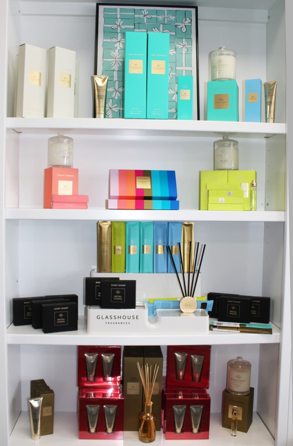 Griffin & Grace display.