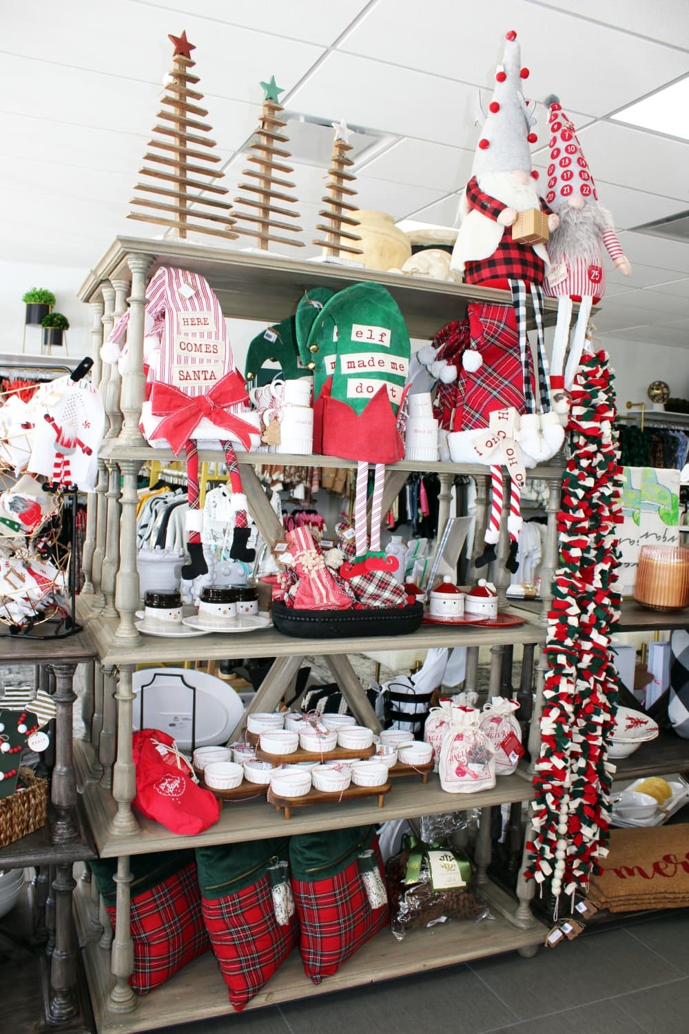 Seasonal items.