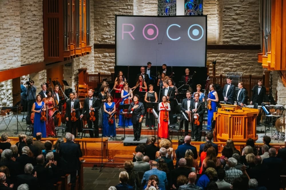 Sept 23 orchestra. (Courtesy River Oaks Chamber Orchestra)
