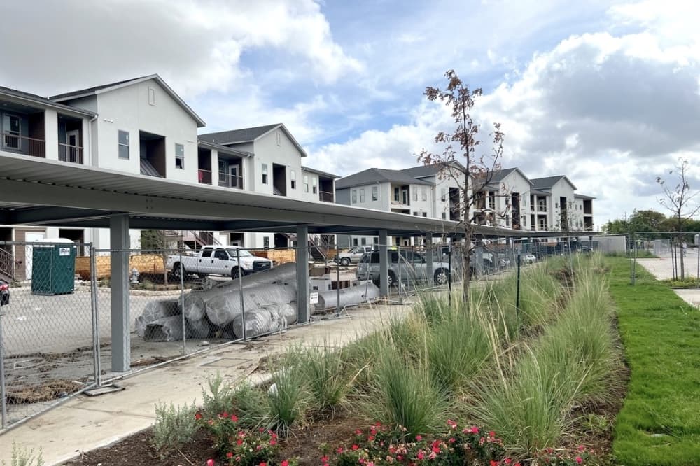 Construction continues on Alta Leander Station apartments