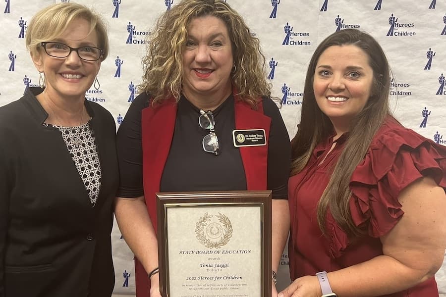 Cy-Fair ISD volunteer recognized by state for outstanding service