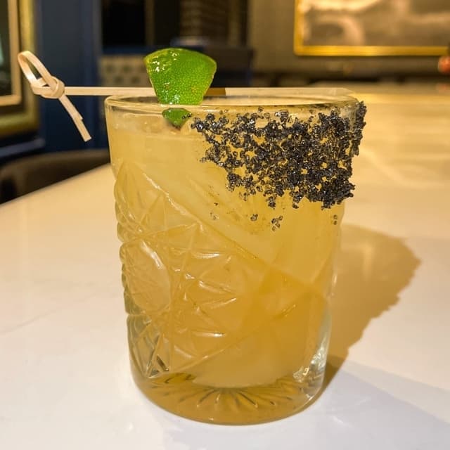 
BG’s Margarita is made with Clase Azul Reposado tequila.
