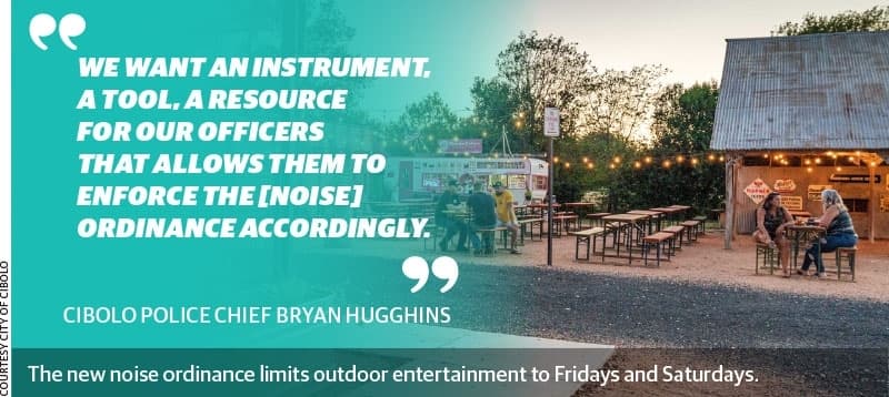 Cibolo finding balance with new noise ordinance