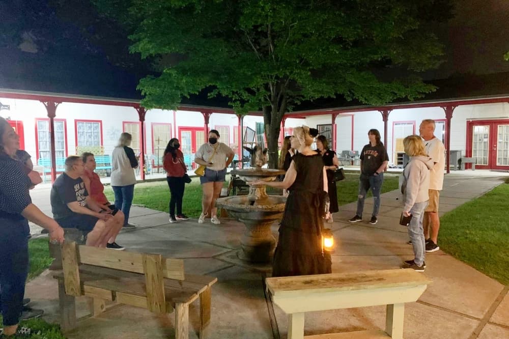 Hunt for ghosts while exploring Old Town Spring at night during a ghost tour hosted by Old Town Spring Ghost Walk.(Courtesy Old Town Spring Ghost Walk)