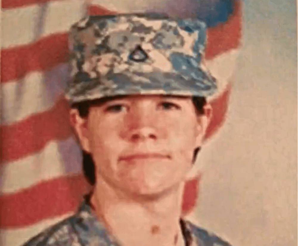 Laura Manning's U.S. Army portrait. 