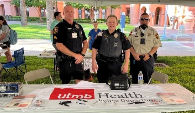 Every officer in the UTMB Police Department is a certified mental health officer through the Texas Commission on Law Enforcement. 
