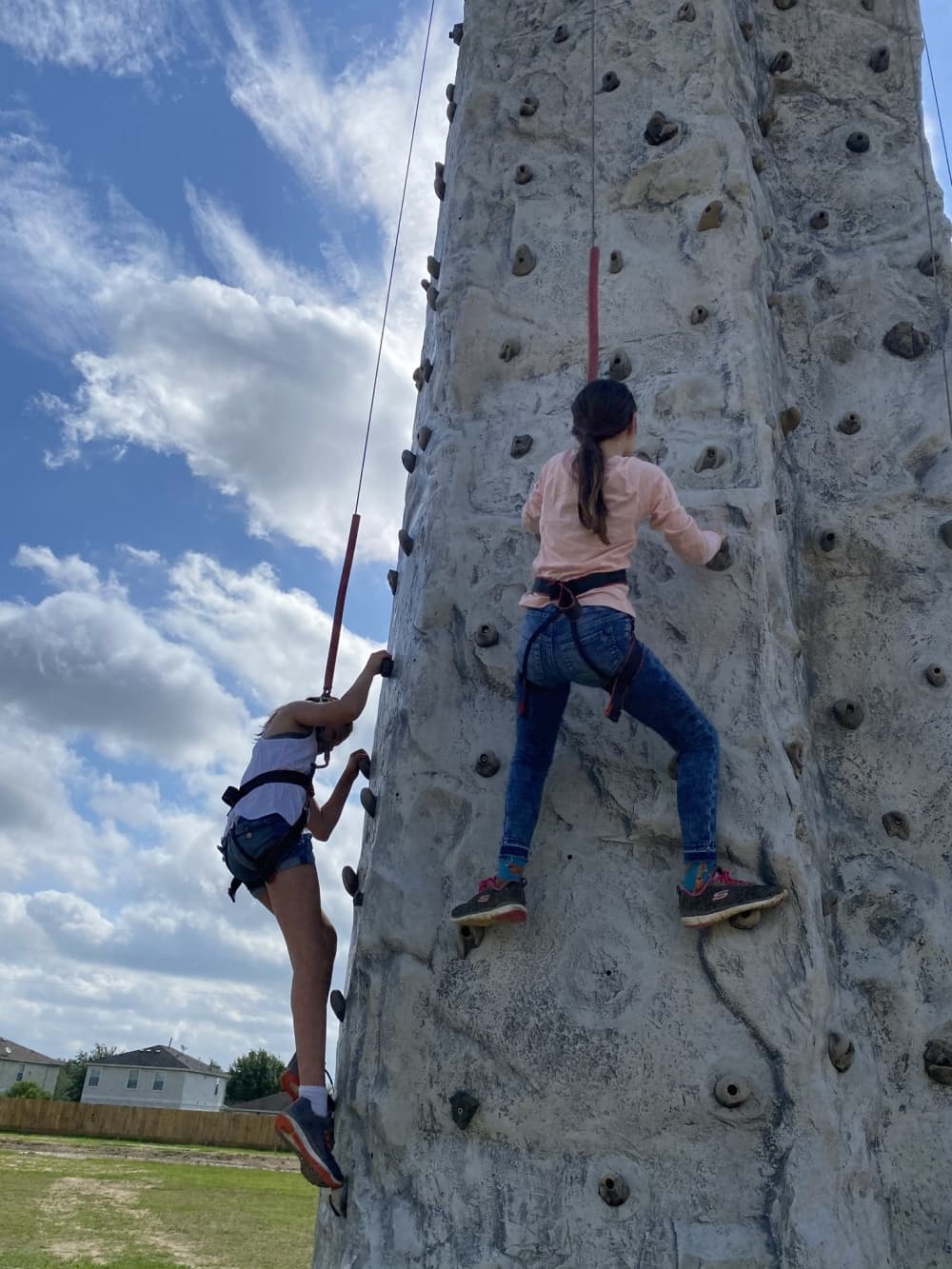 Geronimo Adventure Park offers zip lining, ax throwing and rock climbing, among other activities. (Courtesy Geronimo Adventure Park)