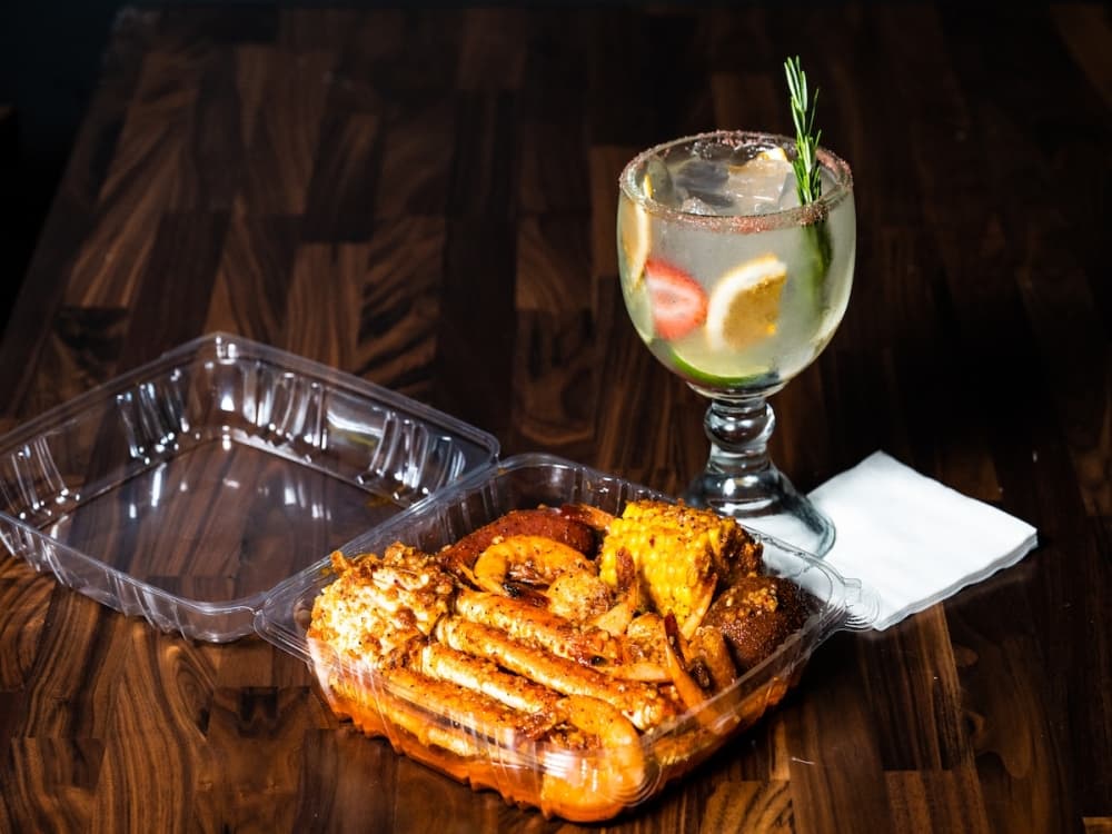 Lotus Seafood holds grand opening, brings brand's first-ever full bar to Stafford