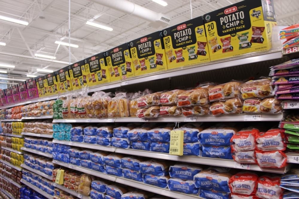 H-E-B brand bread is made in San Antonio and Corpus Christi by H-E-B partners. (Colby Farr/Community Impact Newspaper)