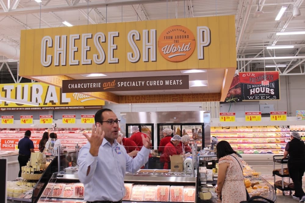 H-E-B in Frisco will feature more than 250 varieties of cheese. (Colby Farr/Community Impact Newspaper)
