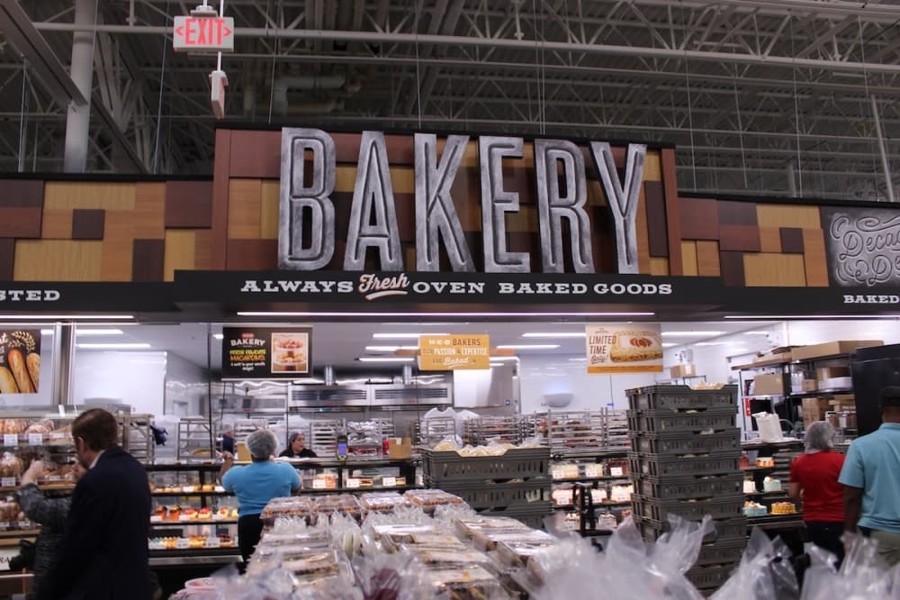 The H-E-B bakery will feature fresh-baked tortillas. The Frisco store is the first to feature two tortilla makers. (Colby Farr/Community Impact Newspaper)