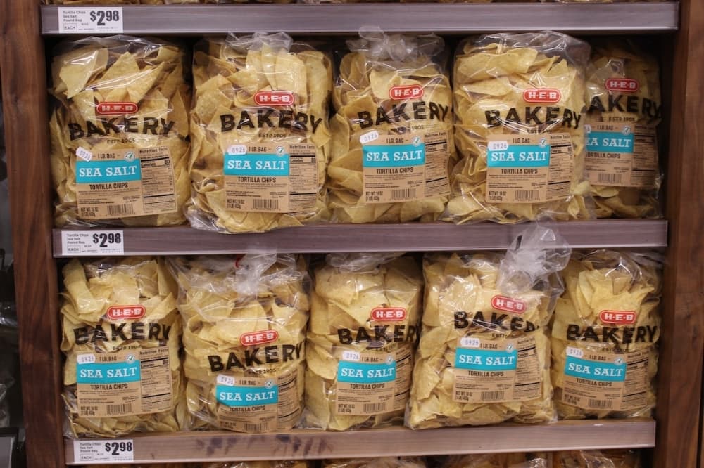 Chips are made in the store. (Colby Farr/Community Impact Newspaper)