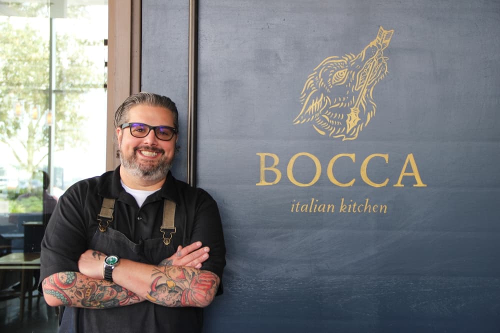 Chef Justin Turner leads the cooking staff at Bocca Italian Kitchen in Generation Park. (Wesley Gardner/Community Impact)