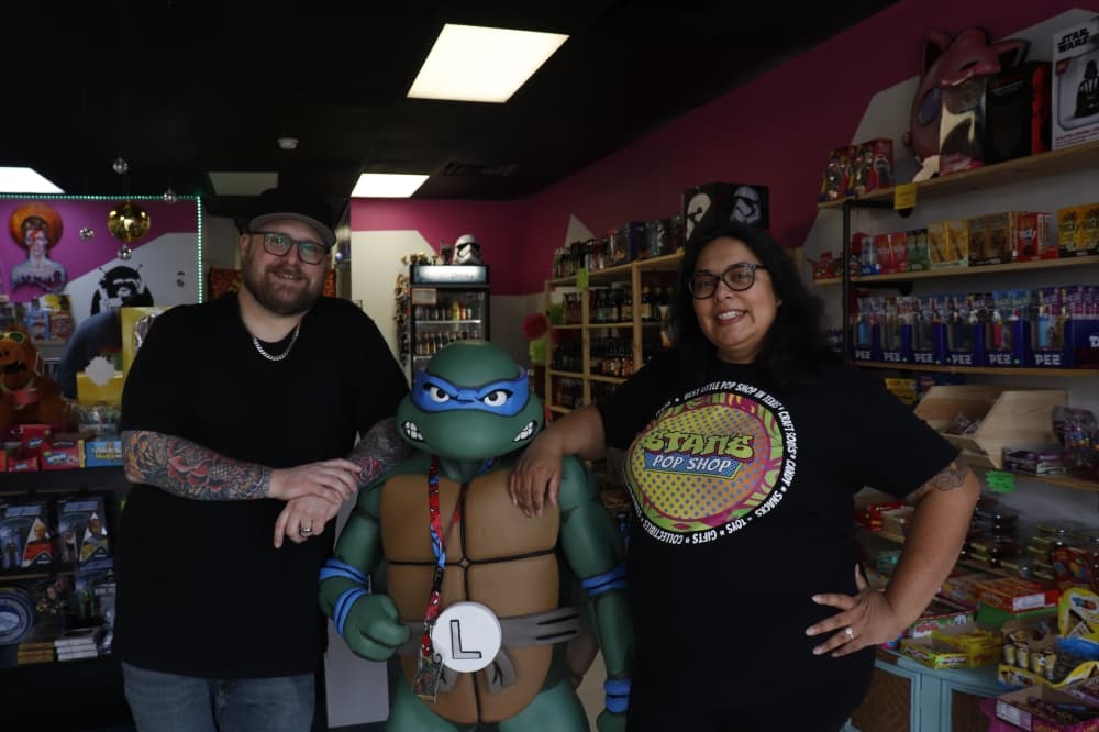 
James and Karen Slaton launched Stan’s Pop Shop online then later opened a store.