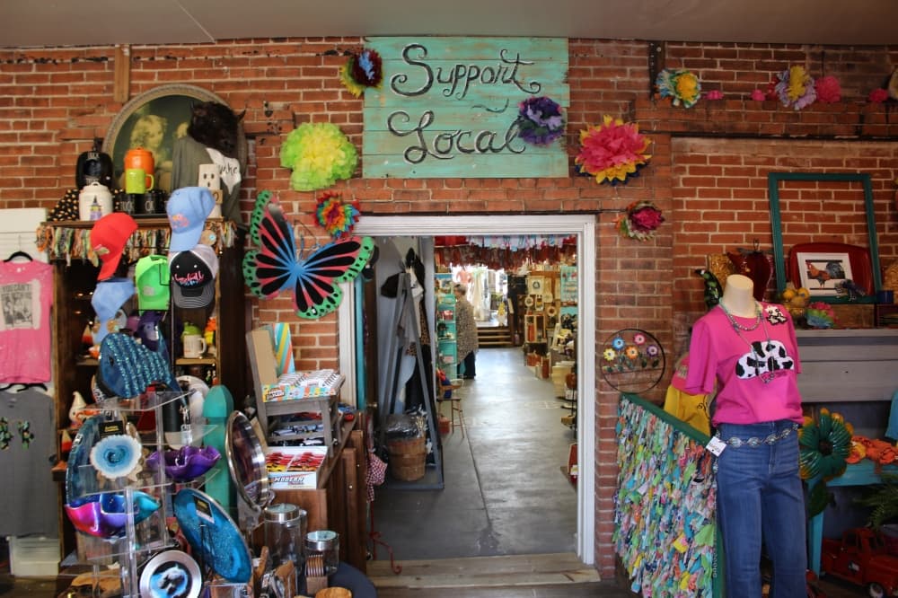 The store provides an eclectic variety of items for customers to browse. (Peyton MacKenzie/Community Impact Newspaper)