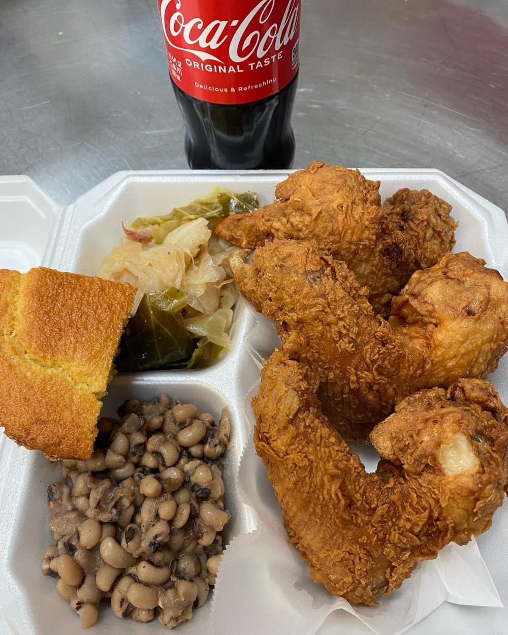 Soul food Sunday specials at A Chicago Bite offer the option of wings or catfish with two sides ($12.50-$20). (Courtesy A Chicago Bite)
