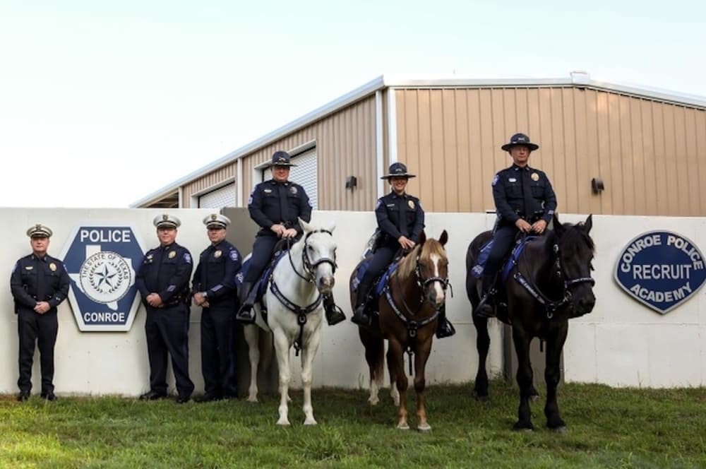 Conroe introduces mounted patrol unit to bridge gap between police, citizens