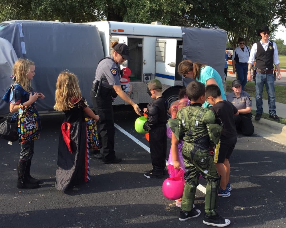 Trunk or Treat RRPD (Courtesy city of Round Rock)