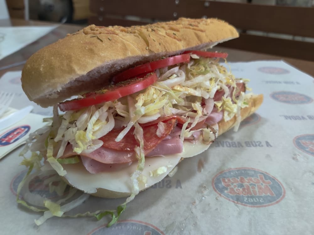 The Original Italian has ham, prosciuttini, cappacuolo, salami and pepperoni. (Zach Keel/Community Impact Newspaper)