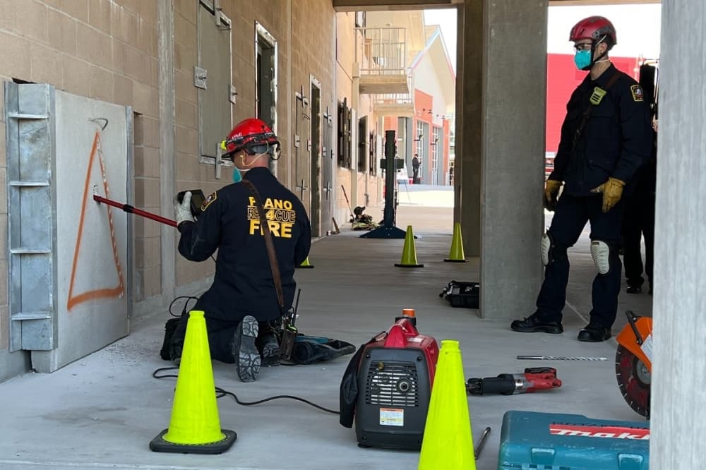 Plano Fire-Rescue training facility.