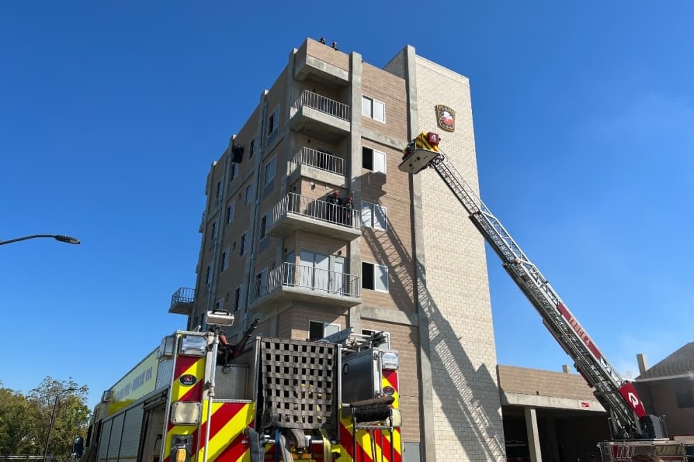 Plano Fire-Rescue training facility.