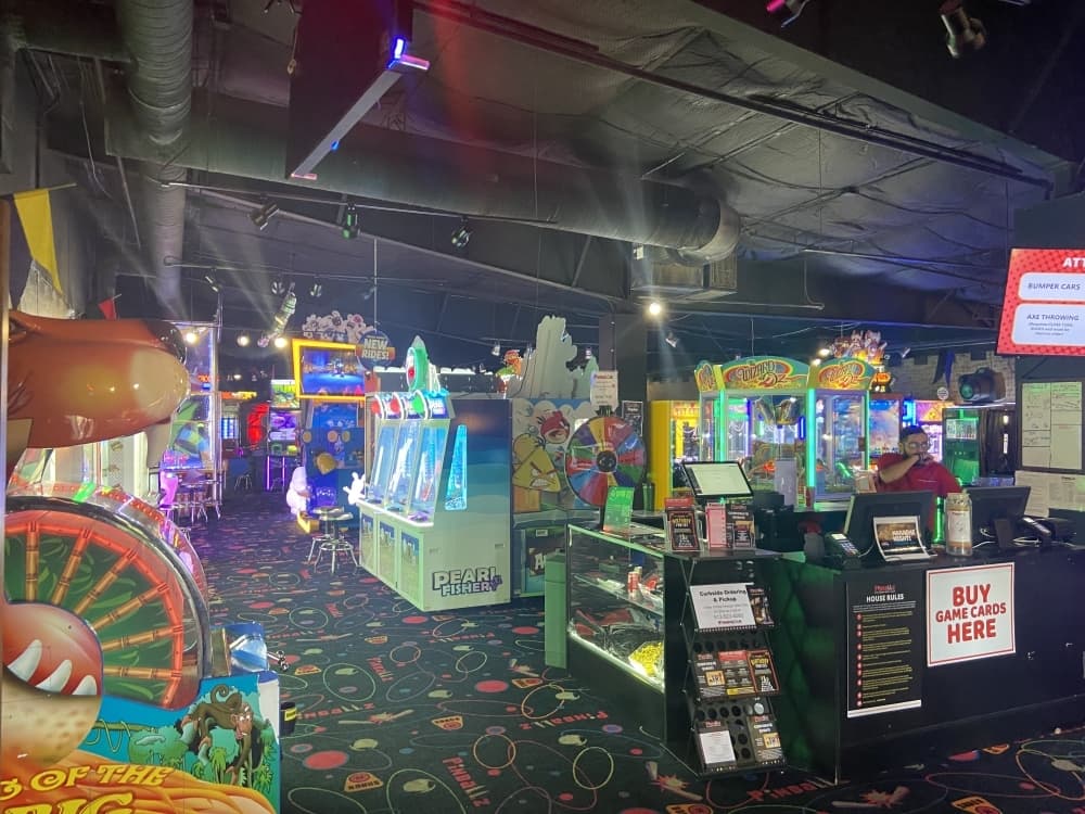
There are games at Pinballz Kingdom for all ages and skill levels.