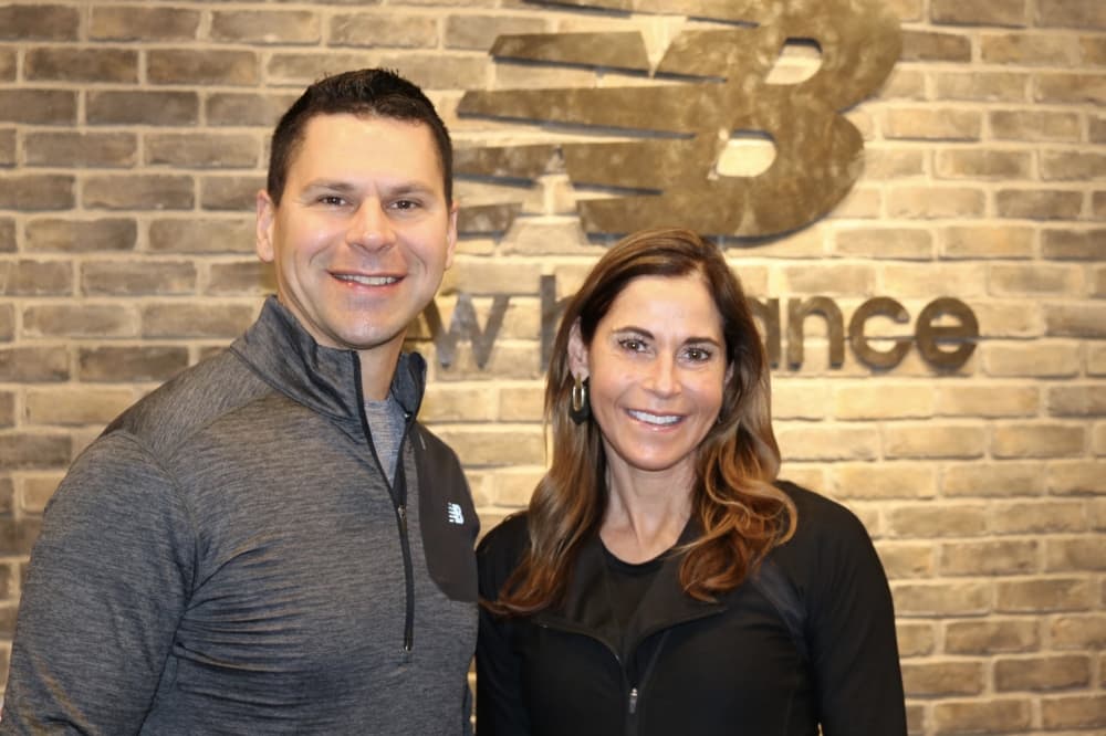James and Lisa Liberis' family-owned and operated New Balance stores offer a variety of footwear styles as well as athletic apparel.