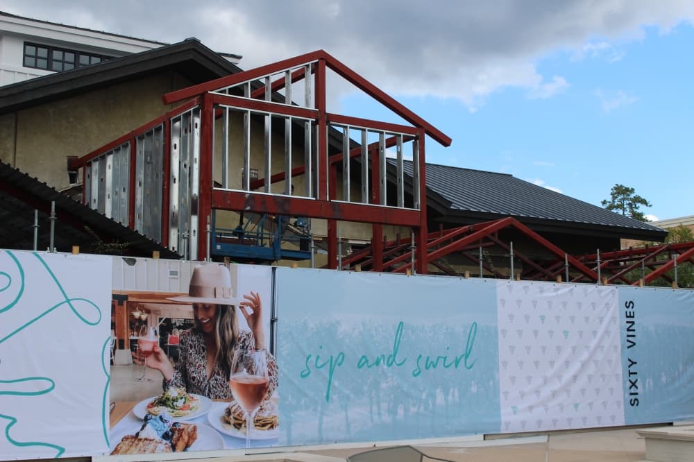 Work on Sixty Vines location in The Woodlands continues at Market Street