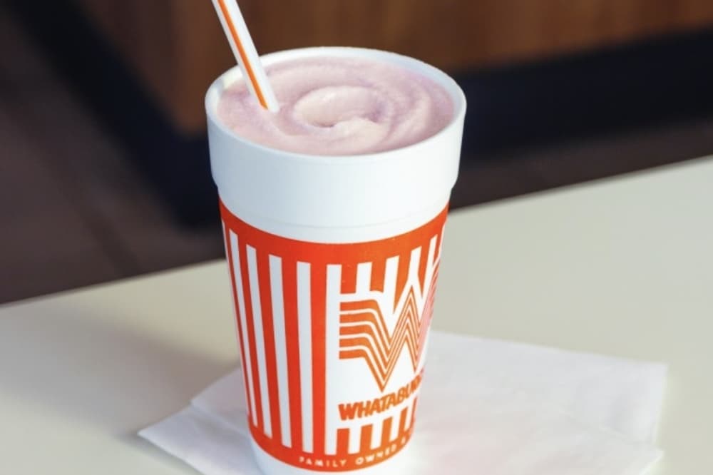 White Chocolate Raspberry Shake (Courtesy Whataburger)