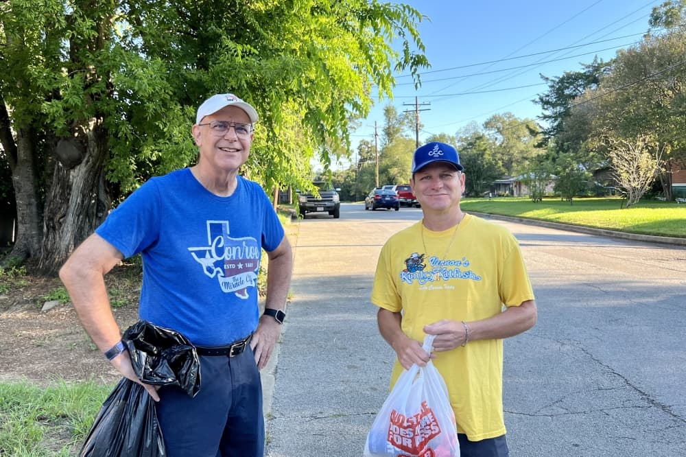 Conroe resident starts civic program to clean up city streets